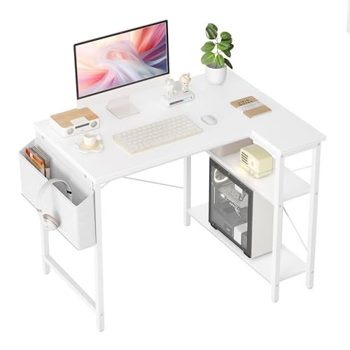 Shaped corner desk 100x70 cm - corner,
