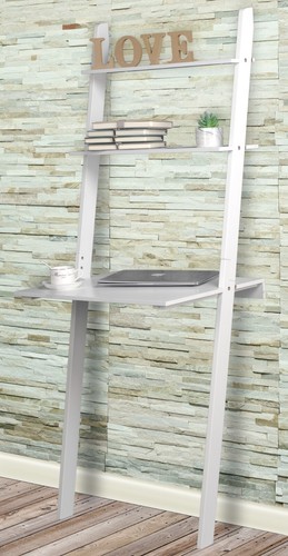 White grey ladder - or,
