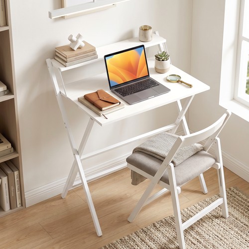 Small folding desk - desk, monitor