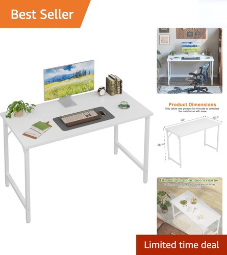Elegant small office desk - desk,