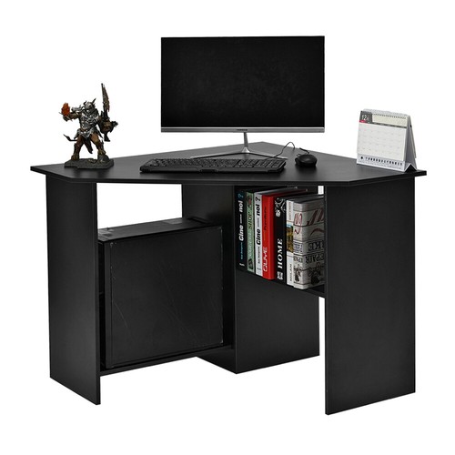 Small corner computer desk - small,