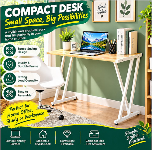 Modern computer desk home - computer,