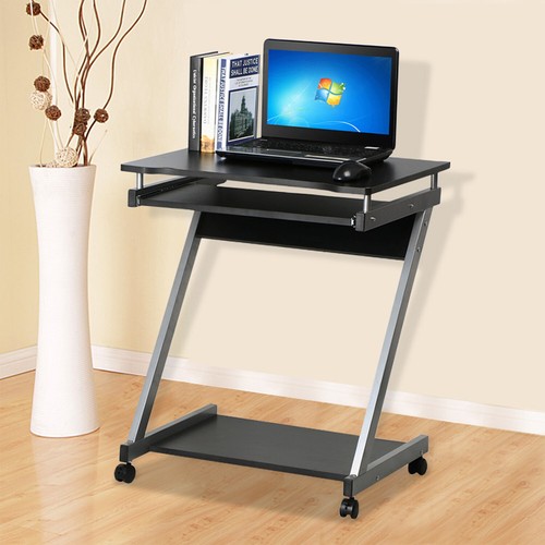 Computer desk shaped with - desk, z-shaped