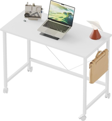 Computer desk with wheels - desk,